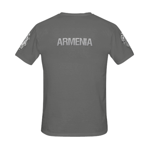 coat of arms of Armenia Հայաստանի զինանշանը All Over Print T-Shirt for Men (USA Size) (Model T40)