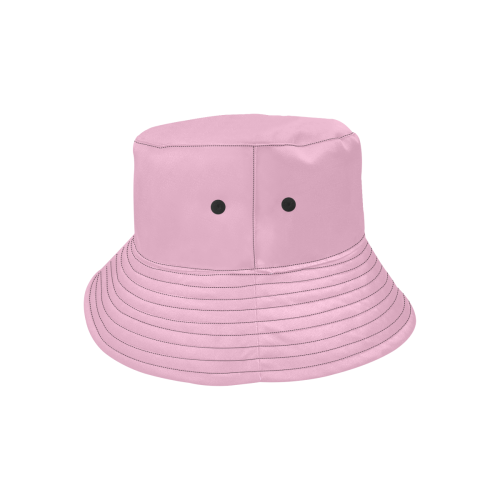 pale pink All Over Print Bucket Hat for Men