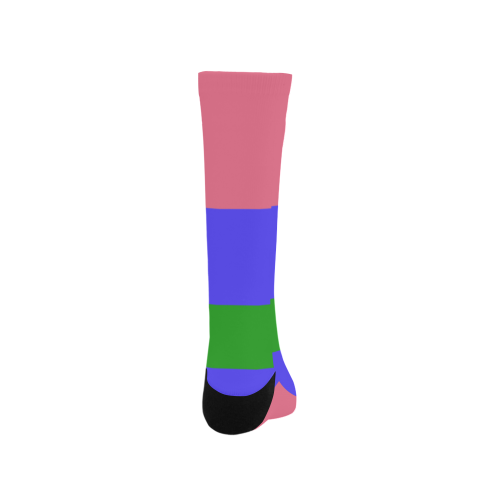 Trigender Flag Men's Custom Socks
