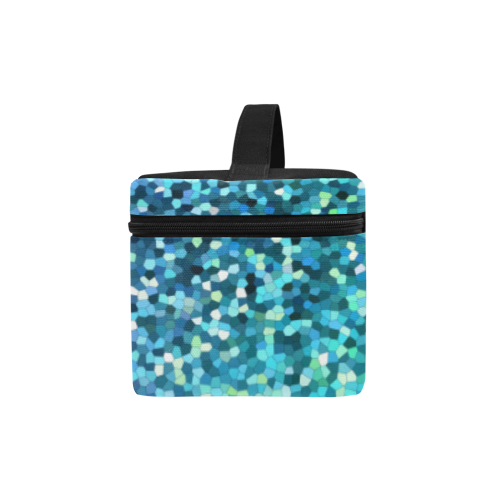 Mosaic Sparkley Texture G198 Cosmetic Bag/Large (Model 1658)