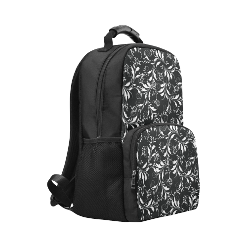 Fancy Floral Pattern Unisex Laptop Backpack (Model 1663)