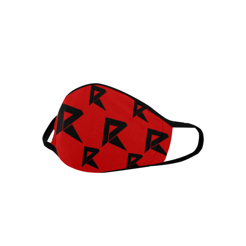 facemask black and red Mouth Mask (30 Filters Included) (Non-medical Products)