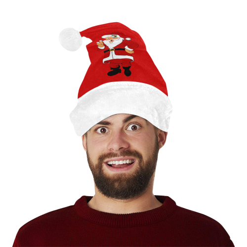 Jolly Santa Red/White Santa Hat