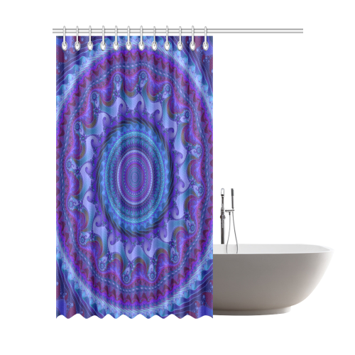 MANDALA PASSION OF LOVE Shower Curtain 72"x84"