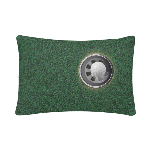 Hole in One Golf Cup and Ball Custom Pillow Case 20"x 30" (One Side) (Set of 2)