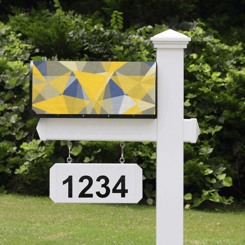 texture yellow Mailbox Cover