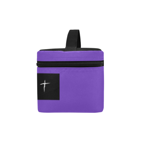 Purple Cosmetic Bag/Large (Model 1658)