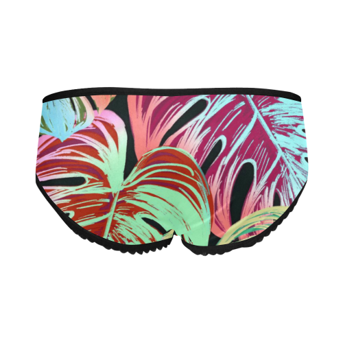 Pretty Leaves A by JamColors Women's All Over Print Classic Briefs (Model L13)