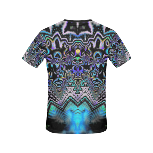 Experimental Puiseux 01 All Over Print T-shirt for Women/Large Size (USA Size) (Model T40)