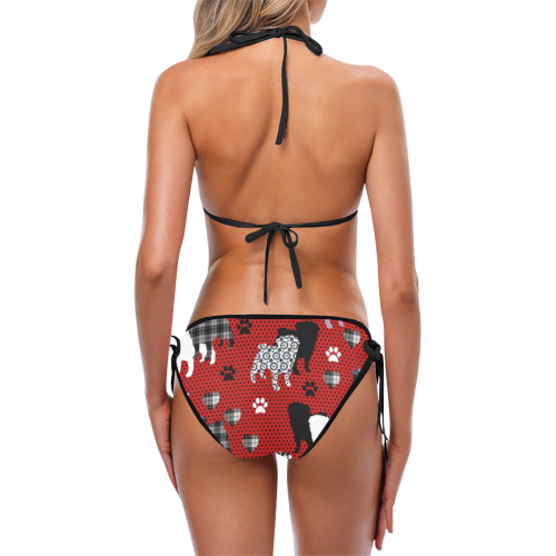 Pug R Custom Bikini Swimsuit (Model S01)