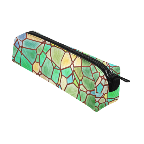 Mosaic Linda 2 by JamColors Pencil Pouch/Small (Model 1681)
