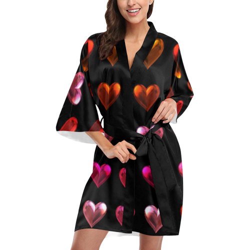 shiny hearts 9 Kimono Robe