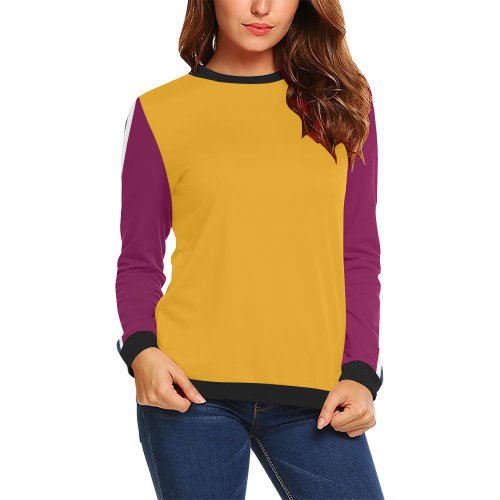 Good to Go 2 All Over Print Crewneck Sweatshirt for Women (Model H18)