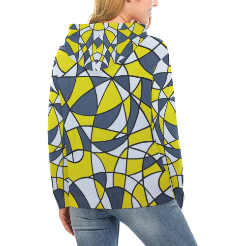 Liberty All Over Print Hoodie for Women (USA Size) (Model H13)