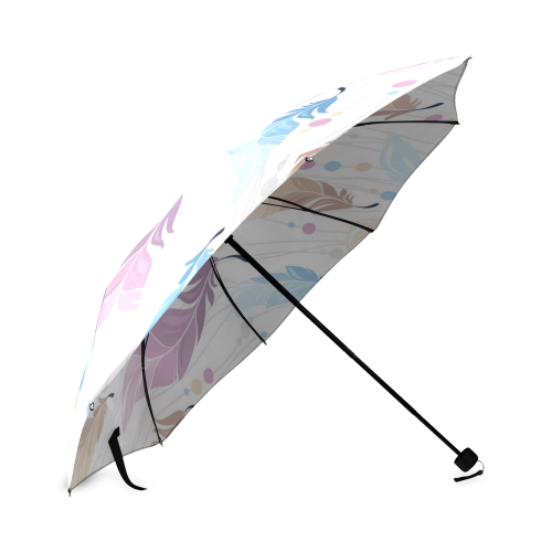 Feathers Foldable Umbrella (Model U01)