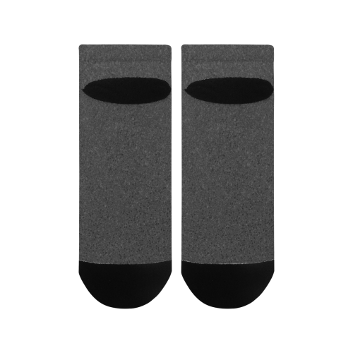 Black Glitter Women's Ankle Socks