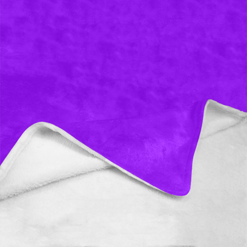 color electric violet Ultra-Soft Micro Fleece Blanket 54''x70''