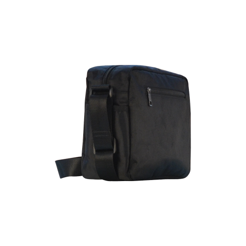 PopArt Twitchy on Gray Stripes Classic Cross-body Nylon Bags (Model 1632)