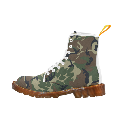 CAMOUFLAGE-WOODLAND 4 Martin Boots For Men Model 1203H
