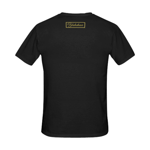 Black All Over Print T-Shirt for Men (USA Size) (Model T40)