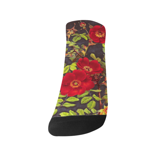 flowers #flowers #pattern #flora Women's Ankle Socks