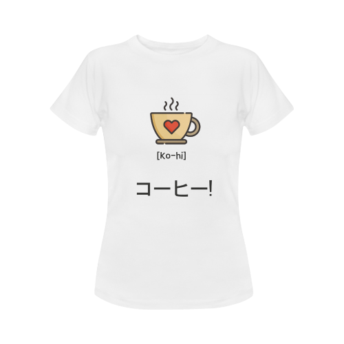 coffeejapanshirtwomen Women's Classic T-Shirt (Model T17）