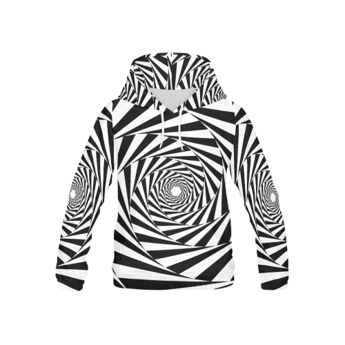 Spiral All Over Print Hoodie for Kid (USA Size) (Model H13)