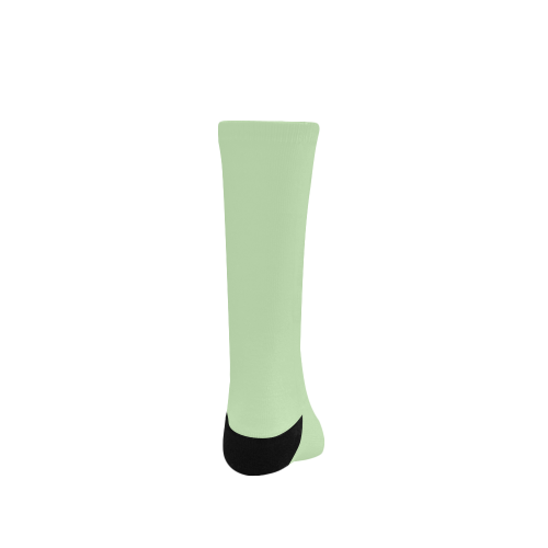 color tea green Women's Custom Socks