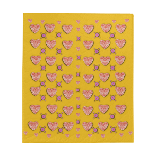 candy love Quilt 60"x70"