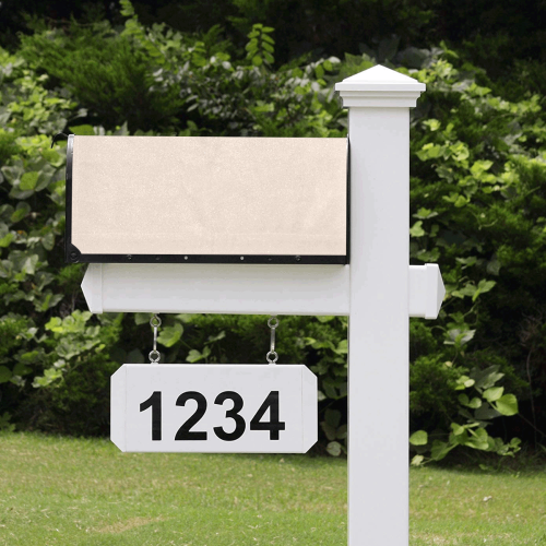 color champagne pink Mailbox Cover