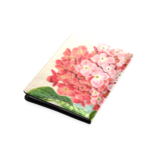 pink hydrangea Custom NoteBook A5