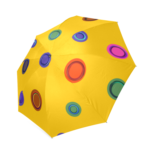 Happy circles Foldable Umbrella (Model U01)