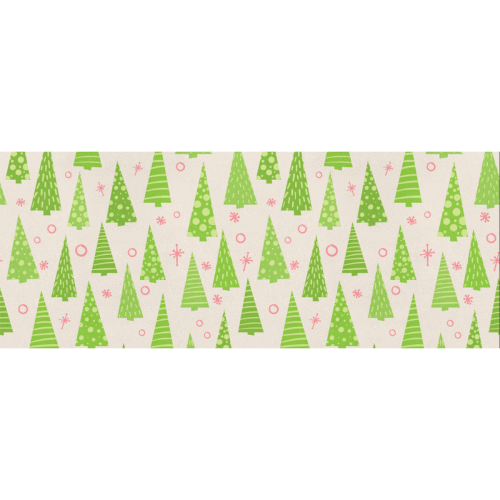 Christmas Trees Forest Gift Wrapping Paper 58"x 23" (1 Roll)
