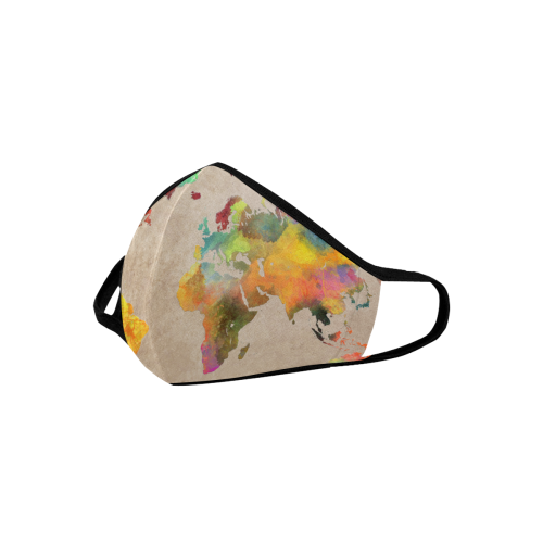 world map #map #worldmap Mouth Mask