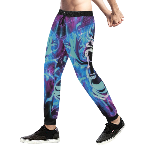 Gogeta Pants Men's All Over Print Sweatpants (Model L11)