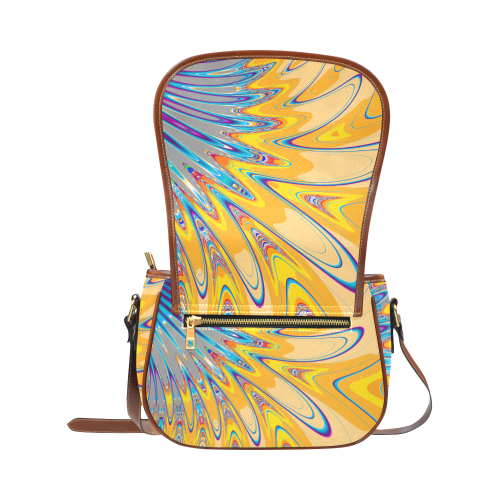 Mermaid Saddle Bag/Small (Model 1649) Full Customization