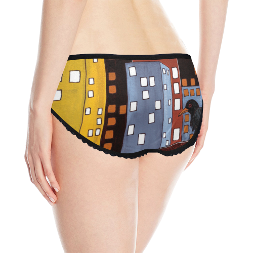 The Watcher Women's All Over Print Classic Briefs (Model L13)