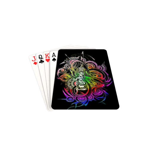 Tripbox Logo - white Playing Cards 2.5"x3.5"