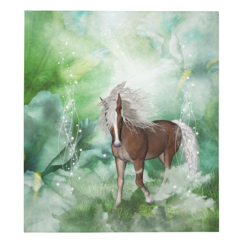 Horse in a fantasy world Quilt 70"x80"