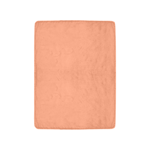 color light salmon Ultra-Soft Micro Fleece Blanket 30''x40''