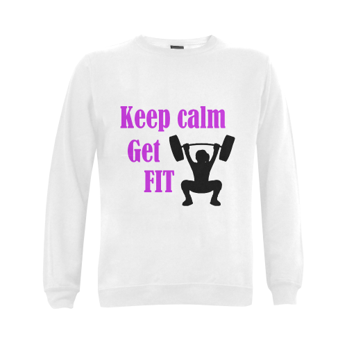 Get fit Gildan Crewneck Sweatshirt(NEW) (Model H01)