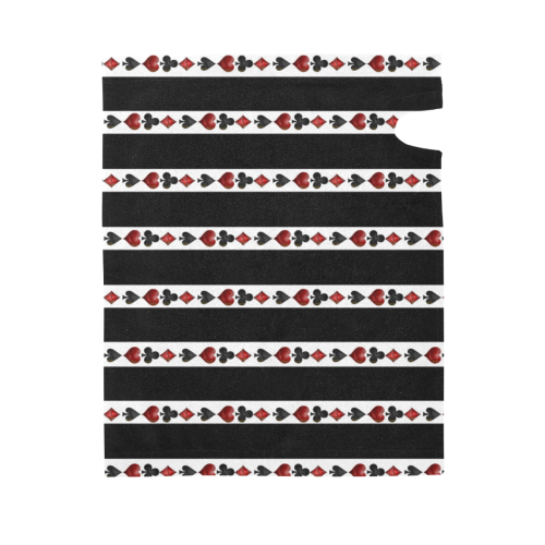 Playing Card Symbols Stripes Mailbox Cover