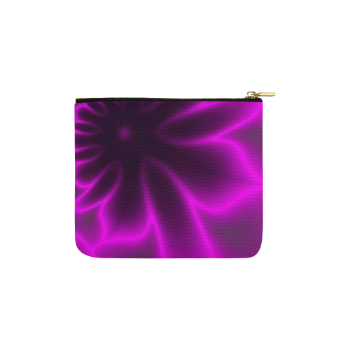 Purple Blossom Carry-All Pouch 6''x5''