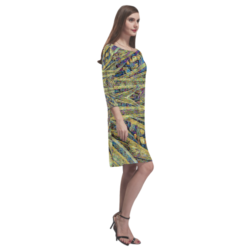 Running by the River Rhea Loose Round Neck Dress(Model D22)