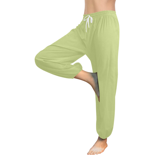 Lime Sherbet Women's All Over Print Harem Pants (Model L18)