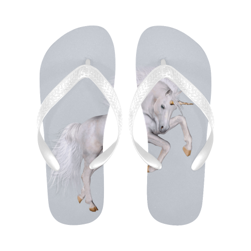 Unicorn Flip Flops for Men/Women (Model 040)