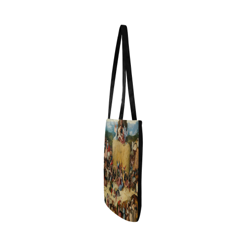 Hieronymus Bosch-The Haywain Triptych 2 Reusable Shopping Bag Model 1660 (Two sides)
