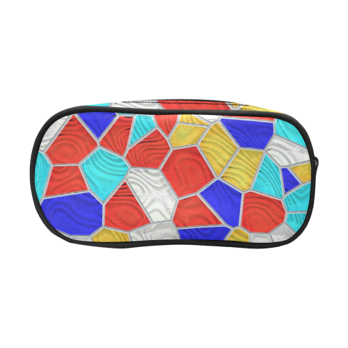 Mosaic Linda 4B by JamColors Pencil Pouch/Large (Model 1680)