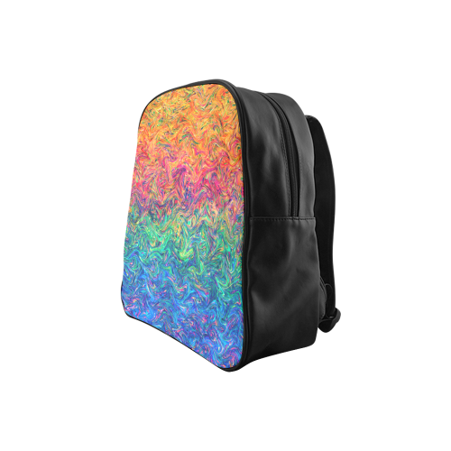 Fluid Colors G249 School Backpack (Model 1601)(Small)