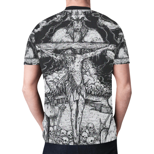 Antichrist Dark Underground Graphic Tee New All Over Print T-shirt for Men (Model T45)